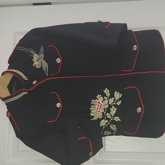 Zara Military  style embroidered - Picture 7 of 7